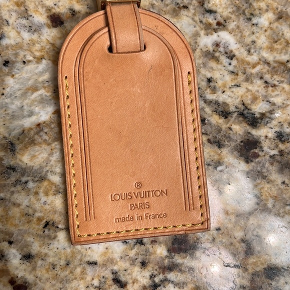 Louis Vuitton 2 Piece Luggage Tag - Picture 2 of 5